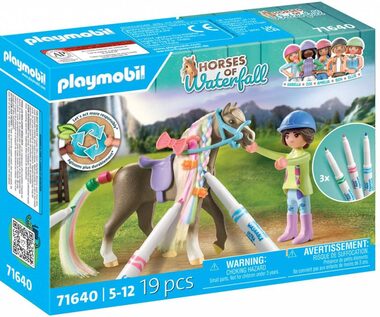 Playmobil® Horses of Waterfall 71640 Kreatívna sada s koňom a ceruzkami / Počet dielikov: 19 / od 5 rokov