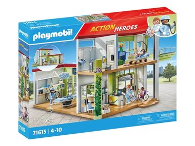 Playmobil® Action Heroes 71615 Moderná nemocnica / Počet dielikov: 165 / od 4 rokov