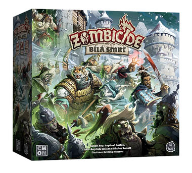 Asmodee Zombicide: Biela smrť / Dĺžka hry 60 minút / počet hráčov 1-6 / od 14 rokov