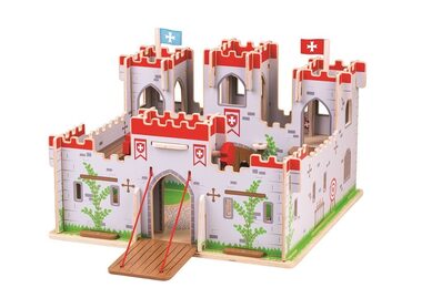 Bigjigs Toys Hrad kráľa George / od 3 rokov 