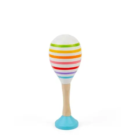 Bigjigs Toys Rumba guľa sada 2 ks modrá / od 0 rokov
