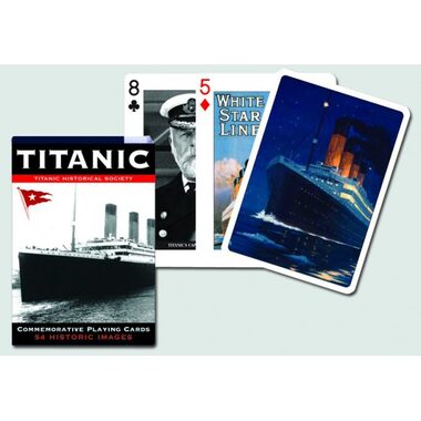 Piatnik Poker Titanic / Dĺžka hry: 30-90 minút / Počet hráčov: 2-10 / od 12 rokov