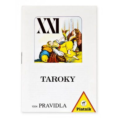 Piatnik Pravidlá Tarot / Počet hráčov: 3-5 / Dĺžka hry: 30-60 minút / od 10 rokov