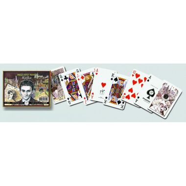 Piatnik Kanasta Franz Kafka / Počet hráčov: 2-6 / Dĺžka hry: 30 minút / od 10 rokov
