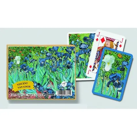 Piatnik Kanasta Van Gogh Iris / Počet hráčov: 2-6 / Dĺžka hry: 30 minút / od 10 rokov