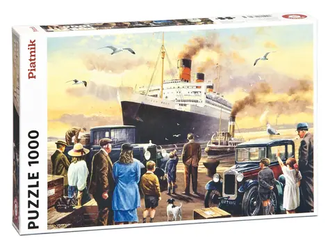 Piatnik RMS Queen Mary / Počet dielikov: 1000 / od 12 rokov