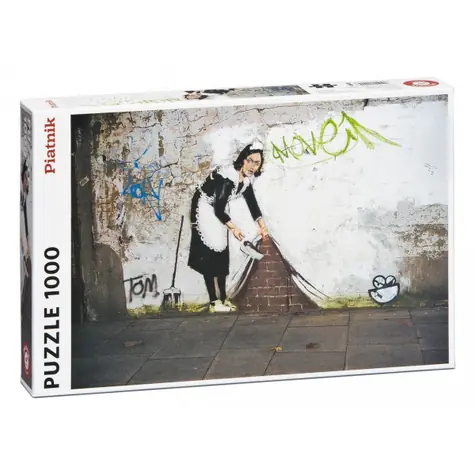 Piatnik Banksy Maid / Počet dielikov: 1000 / od 12 rokov