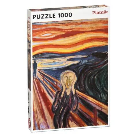 Piatnik Munch Výkrik / Počet dielikov: 1000 / od 12 rokov