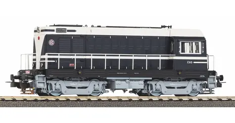 Piko 52437 Dieselová lokomotíva T 435 Hektor ČSD III / Mierka: H0 (1:87) / Dĺžka: 144 mm / Rádius: 358 mm / od 14 rokov
