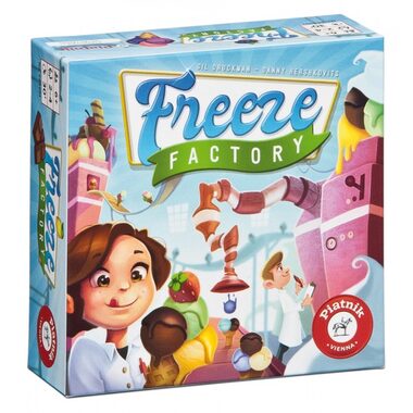 Piatnik Freeze Factory / Dĺžka hry: 15-20 minút / Počet hráčov: 2-4 / od 6 rokov