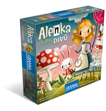 Granna Alenka v ríši divov / doba hry: 20 minút / počet hráčov: 2-4 / od 6 rokov