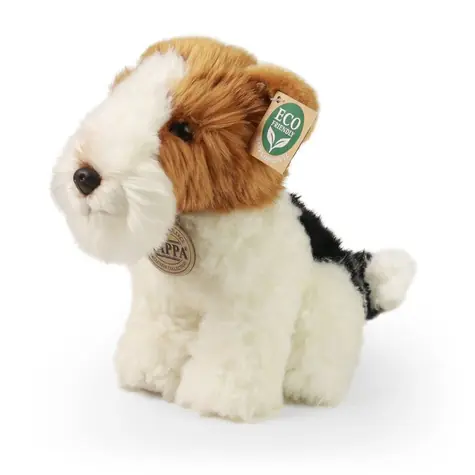 Rappa Plyšový pes foxteriér 20 cm / ECO-FRIENDLY / od 0 rokov