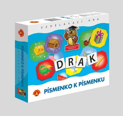 Alexander Písmenko k písmenku / doba hry: 20 min. / od 5 rokov