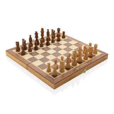 XD Design Luxusný drevený cestovný šach / od 6 rokov