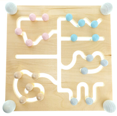 Hess Motorický labyrint prírodný / od 12 mesiacov