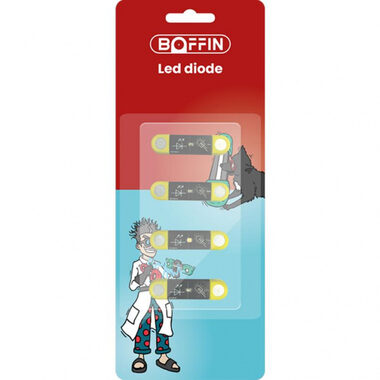 Rozbalené - Boffin Magnetic - LED diódy / sada rozšírení / 12 LED / 4 farby / rozbalené