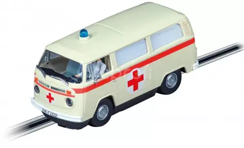 Carrera 32033 Digital 132 VW BUS T2b Ambulancia / Auto pre autodráhu / 1:32
