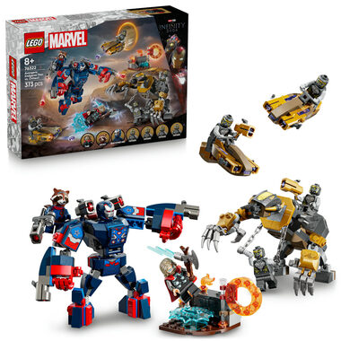 LEGO® | MARVEL 76322 Avengers: Endgame Thor vs. Chitauri / Počet dielikov: 373 / od 8 rokov