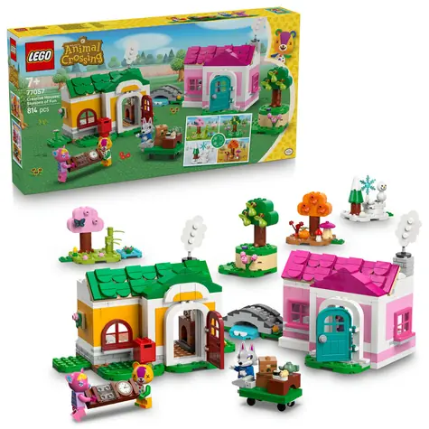 LEGO® Animal Crossing™ 77057 Tvorivé domčeky: Zábavné ročné obdobia / Počet dielikov: 814 / od 7 rokov