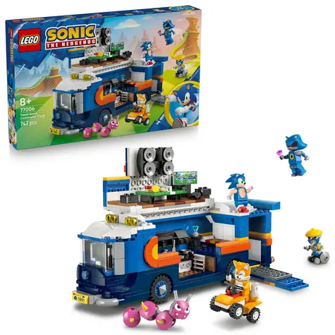 LEGO® Sonic the Hedgehog™ 77006 Veliteľské vozidlo tímu Sonic / Počet dielikov: 747 / od 8 rokov
