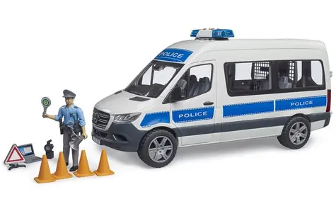 Bruder Sprinter Policajné zásahové auto / od 4 rokov