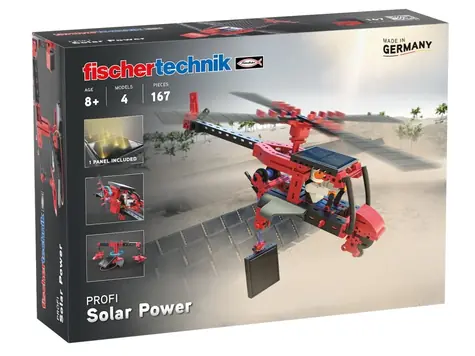 Fischertechnik Profi - Solar Power / od 8 rokov / 4 modely / 167 dielov 