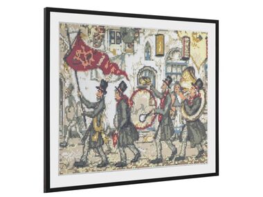 GRAFIX Diamantové maľovanie Fanfára / 50x40 cm 