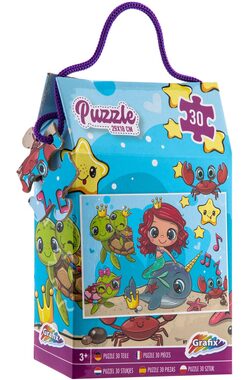 GRAFIX Puzzle Morská panna / 30 dielikov / od 3 rokov