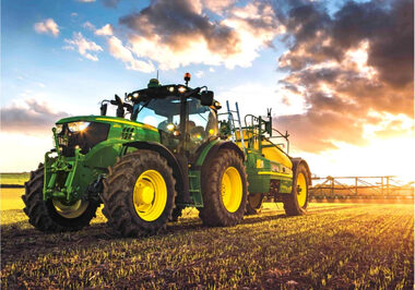 Norimpex Diamantové maľovanie Traktor John Deere na poli 30x40cm