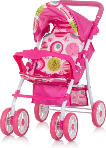 CHIPOLINO Športový kočík pre bábiky Dolly Multicolor / od 3 rokov