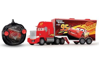 Rozbalené - Dickie RC Cars 3 Turbo Mack Truck 46 cm / RC auto / 3 kanály / 2,4 GHz / od 5 rokov / rozbalené