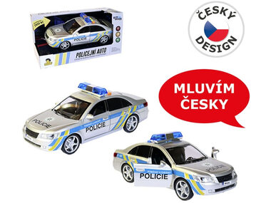 MaDe 03685 - Auto Policajný s Českým hlasom 24 cm