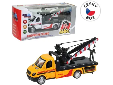 MaDe 10846 - Auto odťahovka, pull back, 10,5 cm