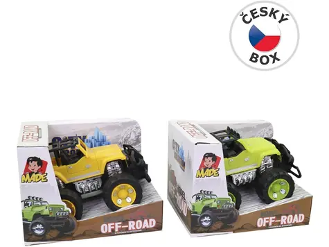 MaDe 16719 - Auto off - road, 2 farby, 20 x 13 x 13 cm