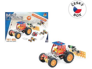 MaDe 08337 - Malý mechanik - Traktor s príslušenstvom