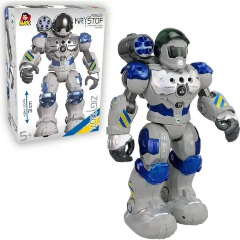 MaDe 12572 - Zigybot Robot policajný Krištof