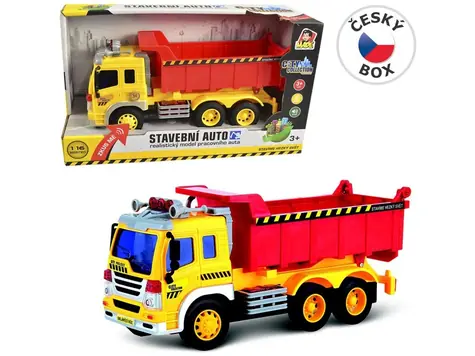 MaDe 12581 - Auto stavebné na batérie, nákladné