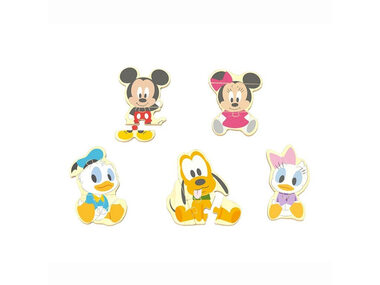 MaDe 12304 - Mickey puzzle, 12 x 9,6 x 0,4 cm