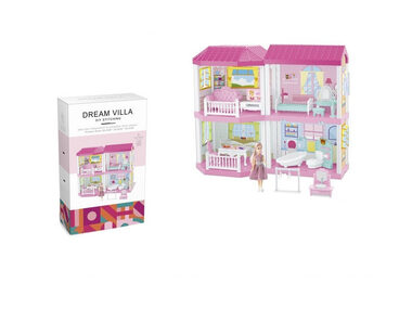 MaDe 12122 - Dom s príslušenstvom, 52 x 51 x 27 cm