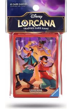 Disney Lorcana: Fabled - Ochranné obaly na karty - Goofy, Max & Powerline / od 8 rokov 