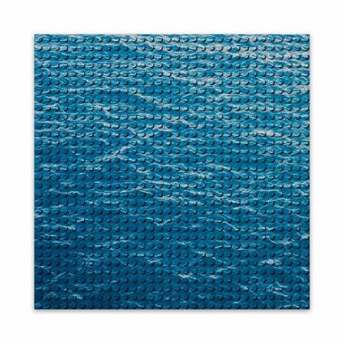 BRIXIES PLUS 225.001 Dizajnová podložka na stavanie - voda 25,5 x 25,5 cm