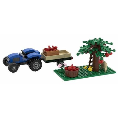 BRIXIES PLUS 222.203 Malý traktor s prívesom