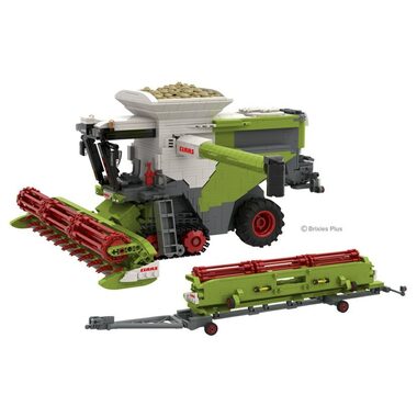 BRIXIES PLUS 222.734 CLAAS LEXION 8900 TERRA TRAC - kombajn s prívesom,