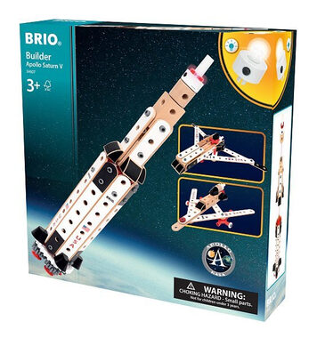 Brio Stavebnica BUILDER NASA Apollo Saturn V / od 3 rokov 