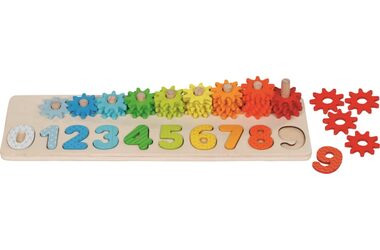 GOKI Triediaca hra Naučte sa počítať s ozubenými kolesami / od 3 rokov