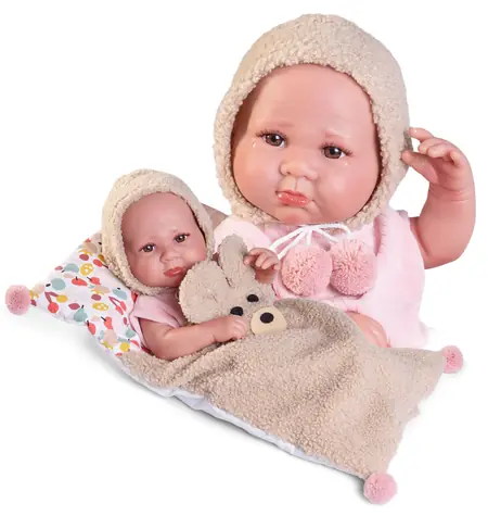 Antonio Juan 50402 LUCA - realistická bábika bábätko s celovinylovým telom - 42 cm / od 3 rokov