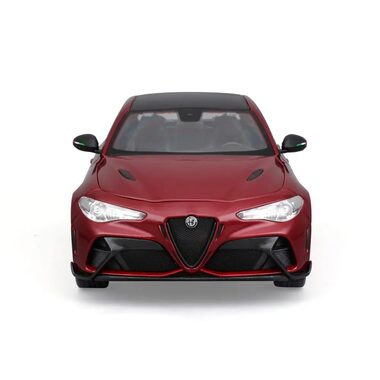 Bburago PLUS - Alfa Romeo Giulia GTAm - Met Red / mierka 1:18