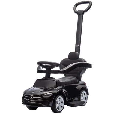 Buddy Toys Odrážadlo Mercedes Benz C-Class 3v1 čierna / od 2 rokov
