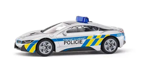 Siku Česká verzia - Polícia BMW i8 LCI