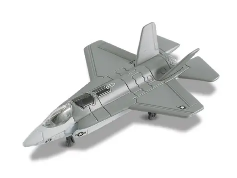 Maisto - Fresh Metal Tailwinds - lietadlá, F-35 Lightning II, matne šedá , blister